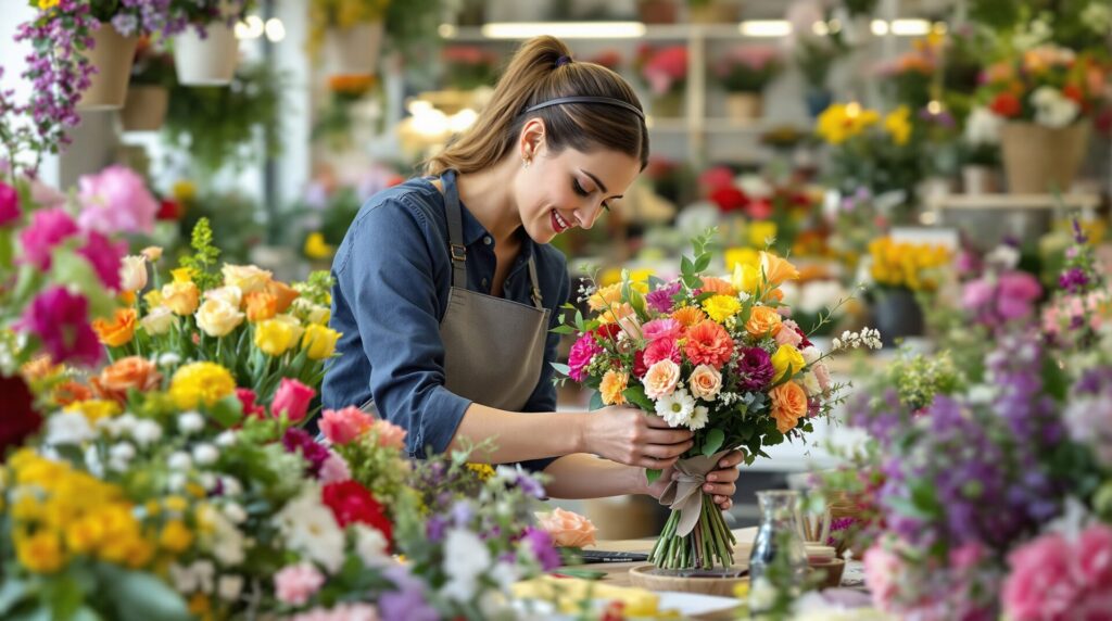 fleuriste fiche métier