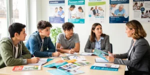 que faire apres le bac pro assp