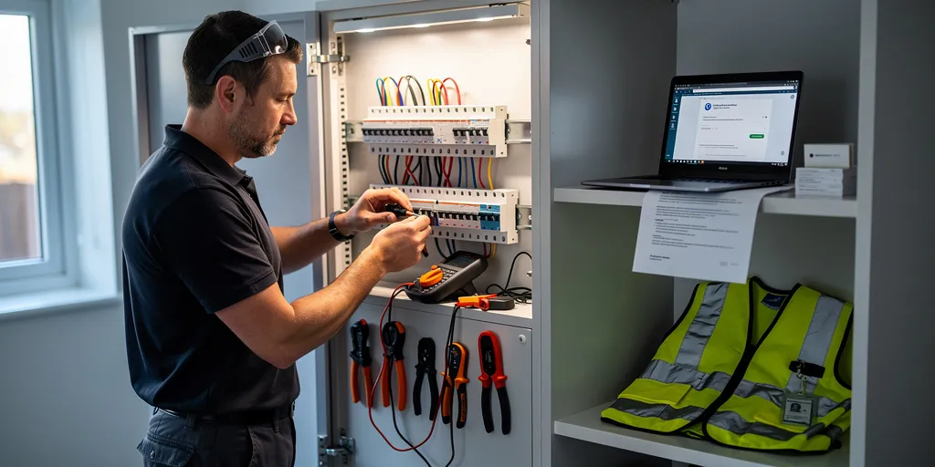 electricien a son compte