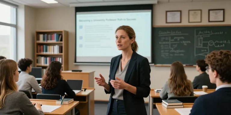 devenir prof en université