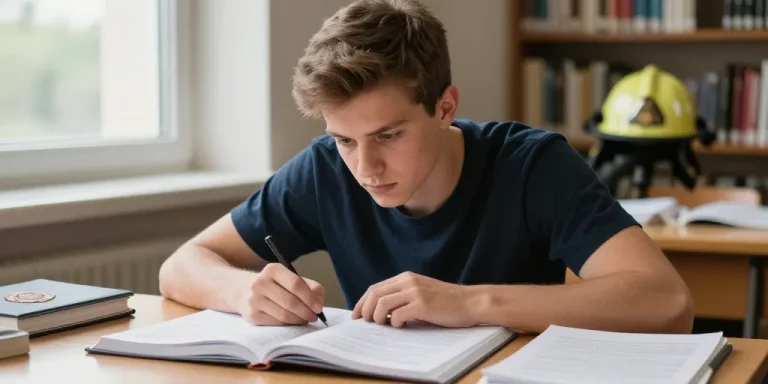 étude pour devenir pompier