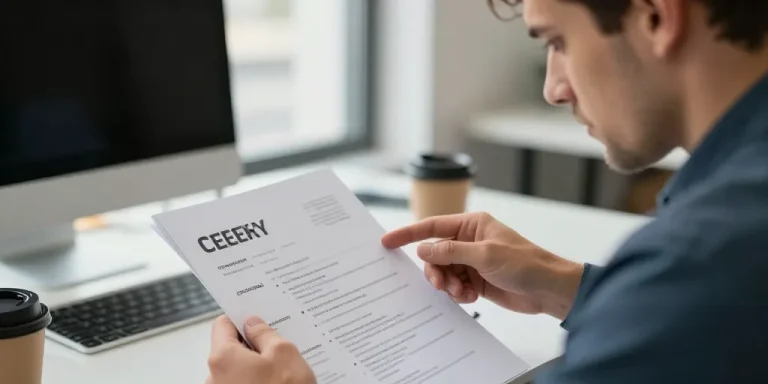 modèle de CV