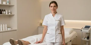 tenue professionnelle esthéticienne