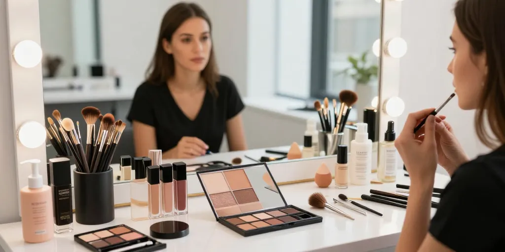 metier dans le maquillage